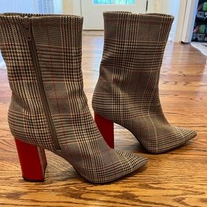 Jeffrey Campbell Plaid Boots